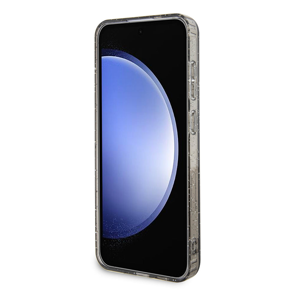 Pouzdro pro Samsung Galaxy S24+ S926, Karl Lagerfeld, Glitter Karl & Choupette, Modrá