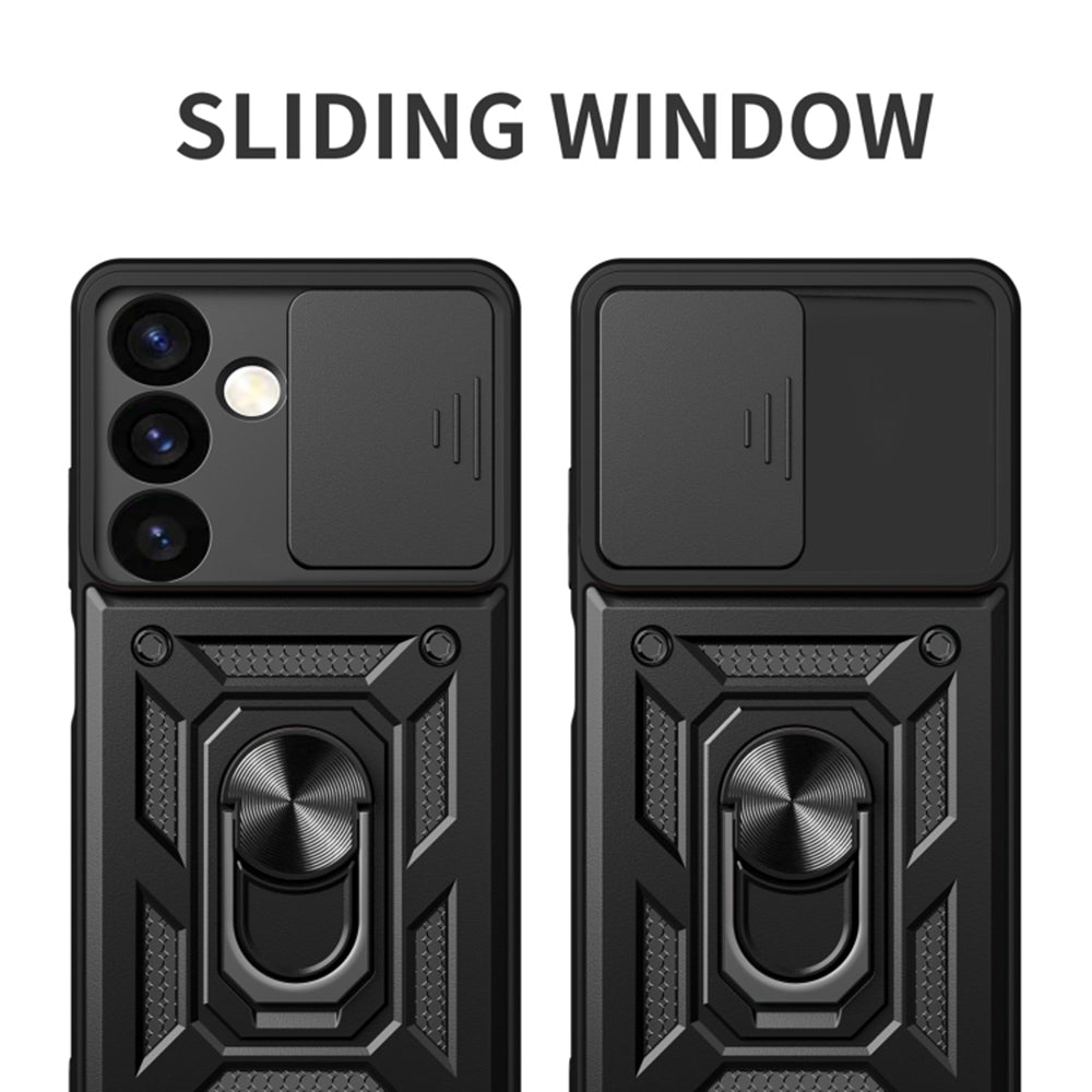 Pouzdro pro Samsung Galaxy S24+ S926, Techsuit, CamShield, Černé