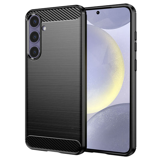 Pouzdro pro Samsung Galaxy S24+ S926, Techsuit, Carbon, Černé