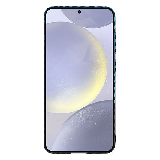 Pouzdro pro Samsung Galaxy S24+ S926, Techsuit, Carbonite FiberShell, Černá Bleu
