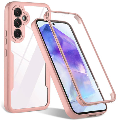 Pouzdro pro Samsung Galaxy S24+ S926, Techsuit, ColorVerse 360, Růžové