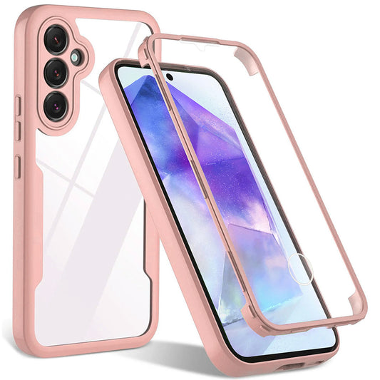 Pouzdro pro Samsung Galaxy S24+ S926, Techsuit, ColorVerse 360, Růžové