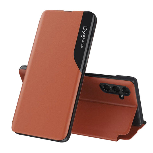 Pouzdro pro Samsung Galaxy S24+ S926, Techsuit, eFold, Oranžové