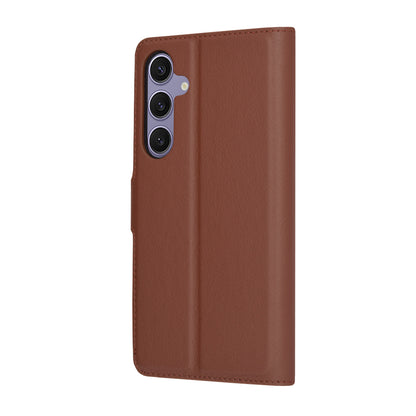 Pouzdro pro Samsung Galaxy S24+ S926, Techsuit, kožené folio, hnědé