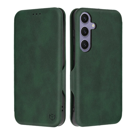 Pouzdro pro Samsung Galaxy S24+ S926, Techsuit, Safe Wallet Plus, Zelené