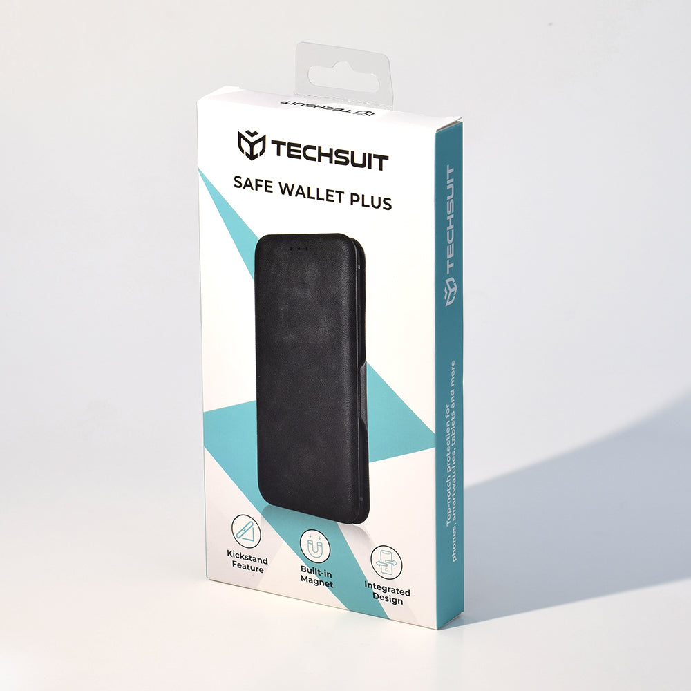 Pouzdro pro Samsung Galaxy S24+ S926, Techsuit, Safe Wallet Plus, Zelené