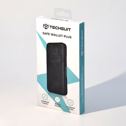 Pouzdro pro Samsung Galaxy S24+ S926, Techsuit, Safe Wallet Plus, Zelené