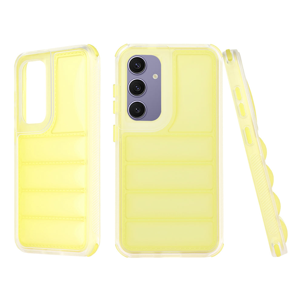 Pouzdro pro Samsung Galaxy S24+ S926, Techsuit, Wave Shield, Žluté