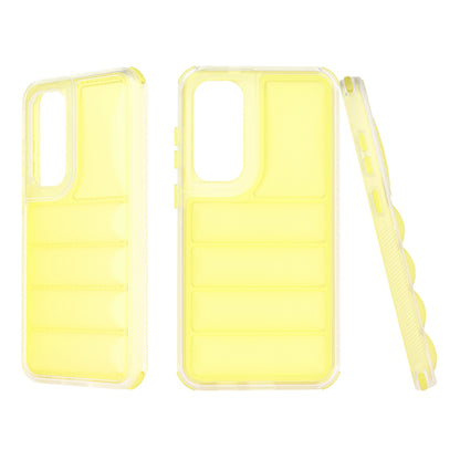 Pouzdro pro Samsung Galaxy S24+ S926, Techsuit, Wave Shield, Žluté