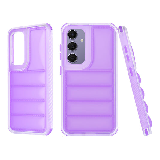 Pouzdro pro Samsung Galaxy S24+ S926, Techsuit, Wave Shield, Fialové