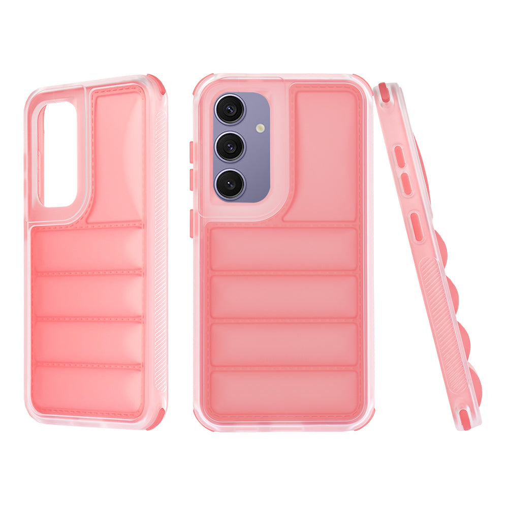 Pouzdro pro Samsung Galaxy S24+ S926, Techsuit, Wave Shield, červené