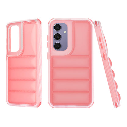 Pouzdro pro Samsung Galaxy S24+ S926, Techsuit, Wave Shield, červené