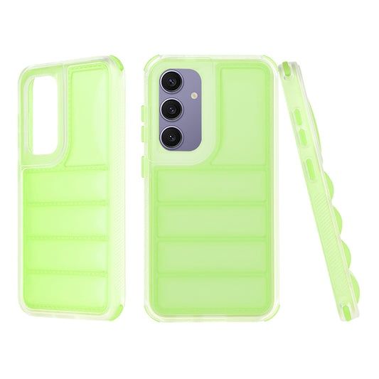 Pouzdro pro Samsung Galaxy S24+ S926, Techsuit, Wave Shield, Zelené