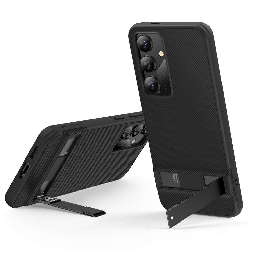 Pouzdro pro Samsung Galaxy S24 S921, ESR, Air Shield Boost Kickstand, Černá
