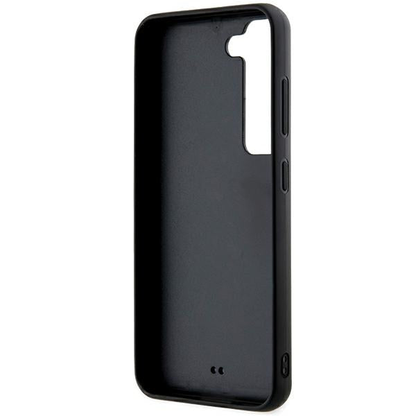 Pouzdro pro Samsung Galaxy S24 S921, Karl Lagerfeld, 3D Rubber Glitter Logo, Černá