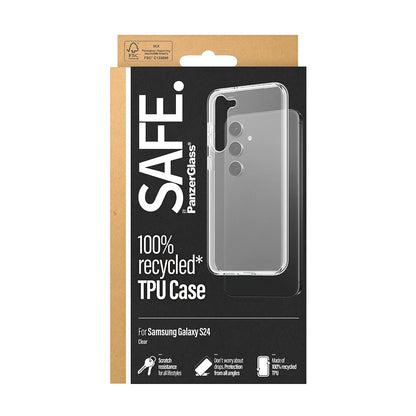 Pouzdro pro Samsung Galaxy S24 S921, PanzerGlass, Safe., Průhledné
