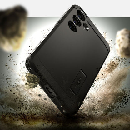 Pouzdro pro Samsung Galaxy S24 S921, Spigen, Tough Armor, černé ACS07355