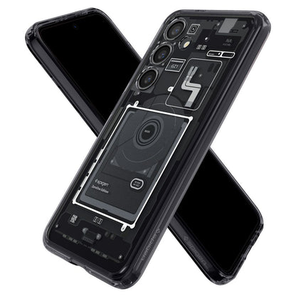Pouzdro pro Samsung Galaxy S24 S921, Spigen, Ultra Hybrid Zero One, Matně černé ACS07350
