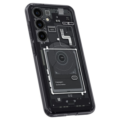 Pouzdro pro Samsung Galaxy S24 S921, Spigen, Ultra Hybrid Zero One, Matně černé ACS07350