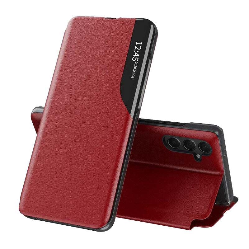 Pouzdro pro Samsung Galaxy S24 S921, Techsuit, eFold, červené
