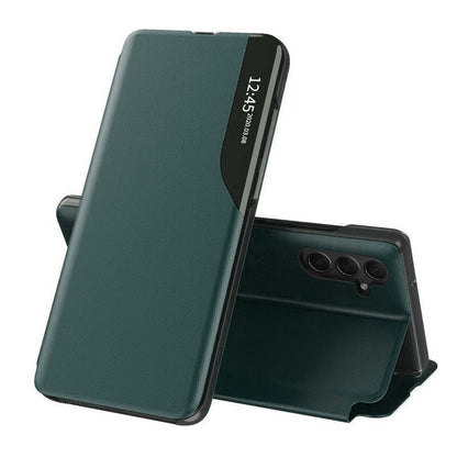 Pouzdro pro Samsung Galaxy S24 S921, Techsuit, eFold, Zelené
