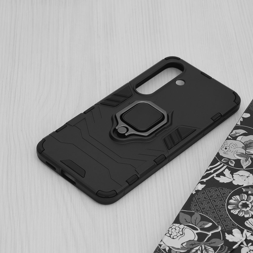 Pouzdro pro Samsung Galaxy S24 S921, Techsuit, Shield, Černá