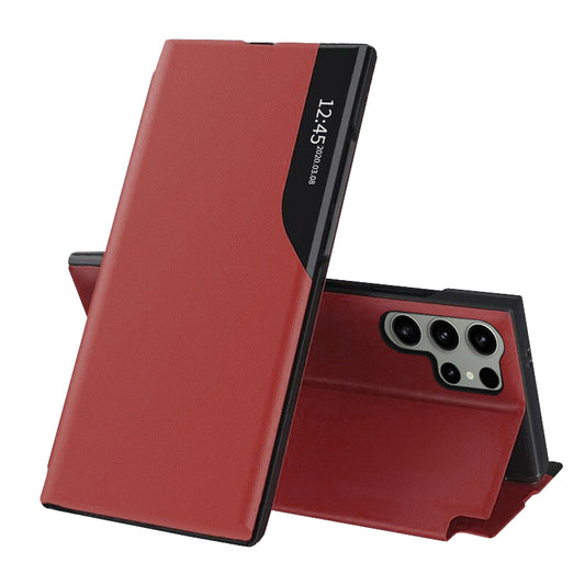 Pouzdro pro Samsung Galaxy S24 Ultra S928, Techsuit, eFold, červené