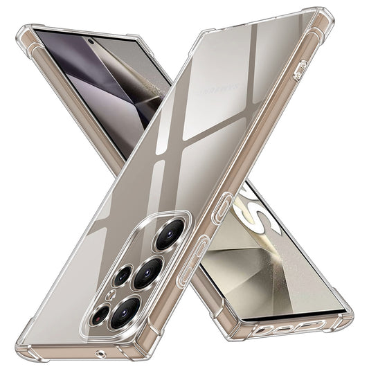 Pouzdro pro Samsung Galaxy S24 Ultra S928, Techsuit, Odolné proti nárazům, Průhledné