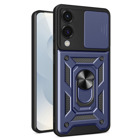 Pouzdro pro Samsung Galaxy S25 Edge S937, Techsuit, CamShield, Modré