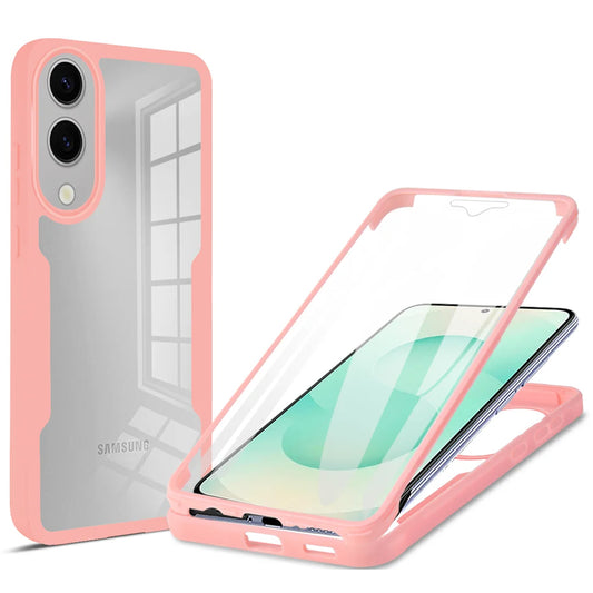 Pouzdro pro Samsung Galaxy S25 Edge S937, Techsuit, ColorVerse 360, Růžové