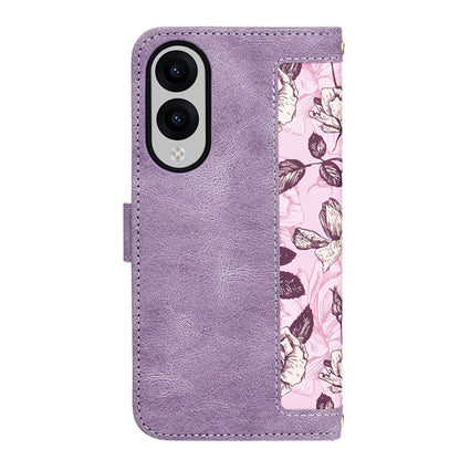 Pouzdro pro Samsung Galaxy S25 Edge S937, Techsuit, FlipCraft, Fialová