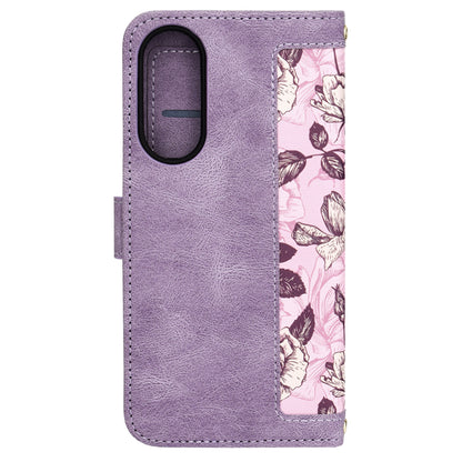 Pouzdro pro Samsung Galaxy S25 Edge S937, Techsuit, FlipCraft, Fialová