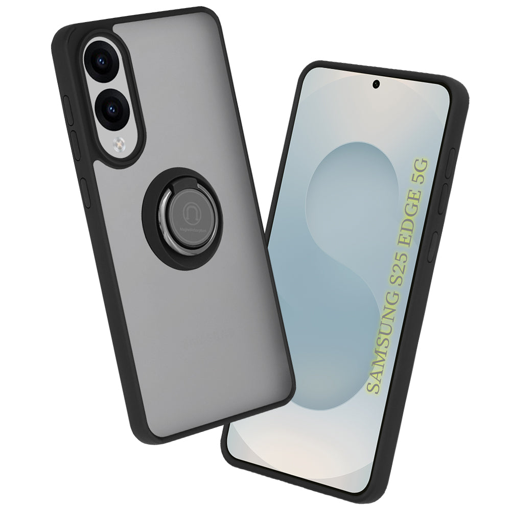 Pouzdro pro Samsung Galaxy S25 Edge S937, Techsuit, Glinth, Černé