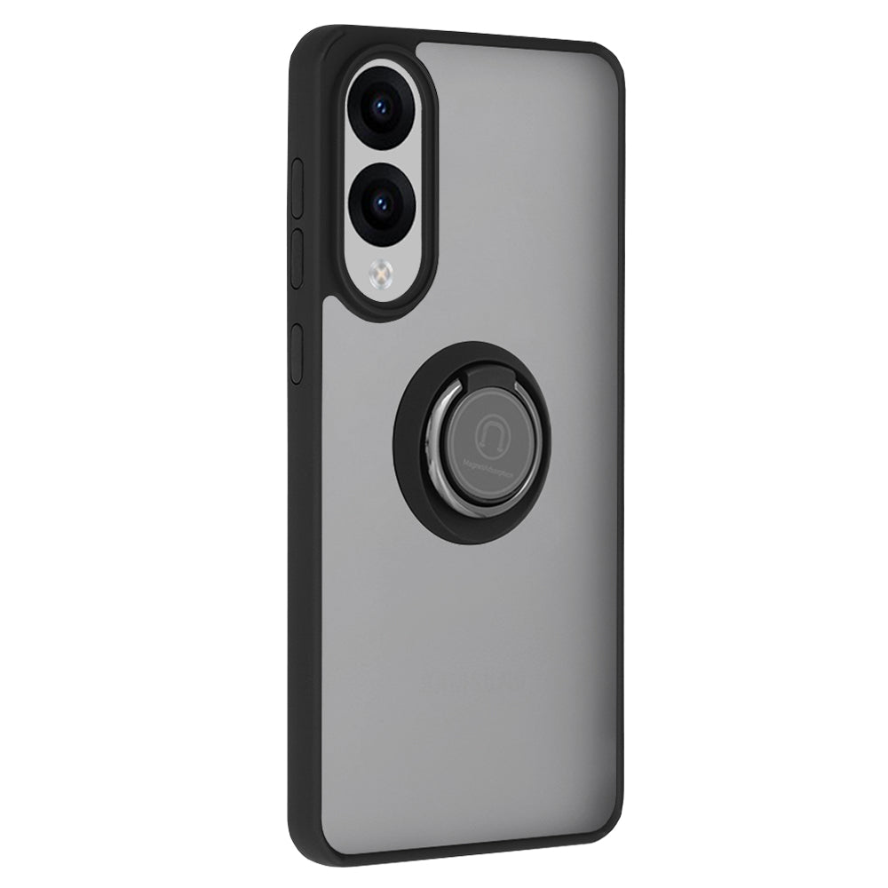 Pouzdro pro Samsung Galaxy S25 Edge S937, Techsuit, Glinth, Černé