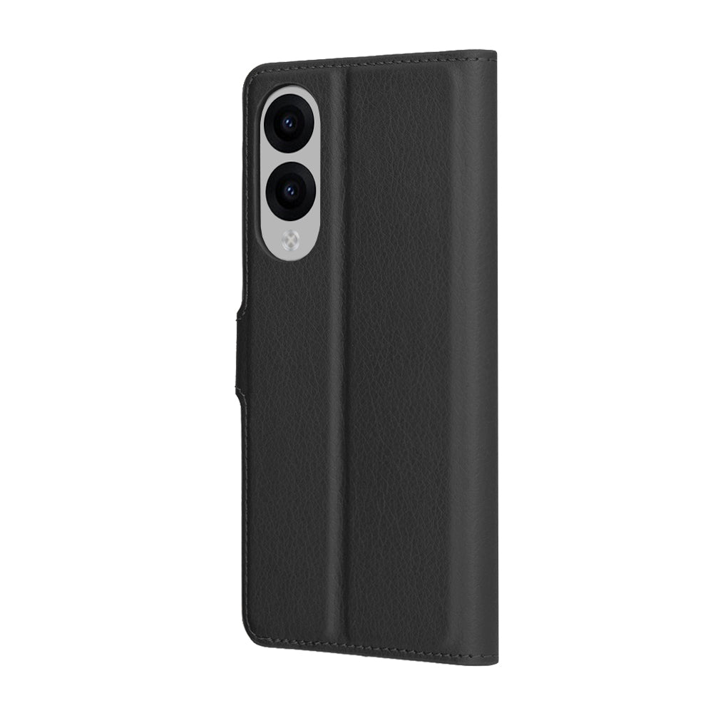 Pouzdro pro Samsung Galaxy S25 Edge S937, Techsuit, kožené folio, černé