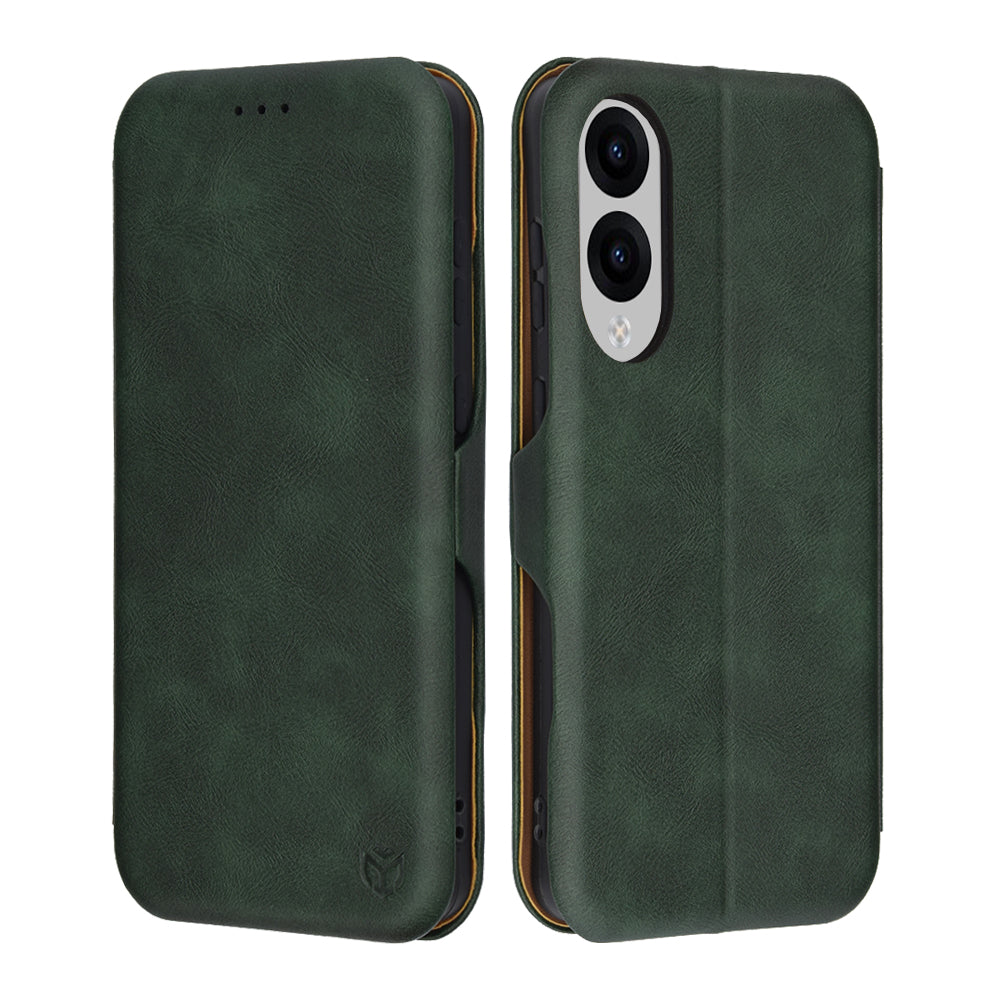 Pouzdro pro Samsung Galaxy S25 Edge S937, Techsuit, Safe Wallet Plus, Zelené