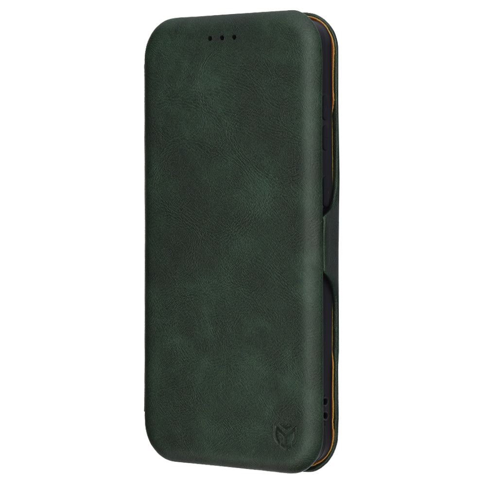 Pouzdro pro Samsung Galaxy S25 Edge S937, Techsuit, Safe Wallet Plus, Zelené