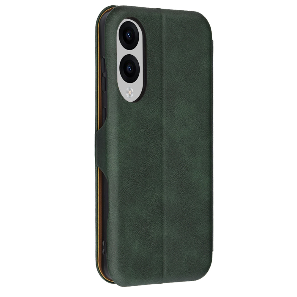 Pouzdro pro Samsung Galaxy S25 Edge S937, Techsuit, Safe Wallet Plus, Zelené