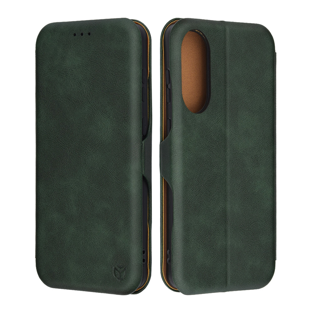 Pouzdro pro Samsung Galaxy S25 Edge S937, Techsuit, Safe Wallet Plus, Zelené