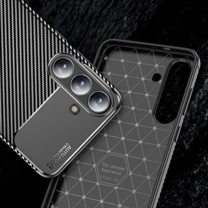 Pouzdro pro Samsung Galaxy S25 FE, Techsuit, CarbonFiber, Černé