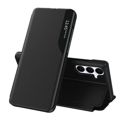 Pouzdro pro Samsung Galaxy S25 FE, Techsuit, eFold, Černá