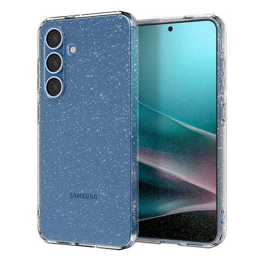 Pouzdro pro Samsung Galaxy S25+ S936, Spigen, Liquid Crystal Glitter, Průhledné