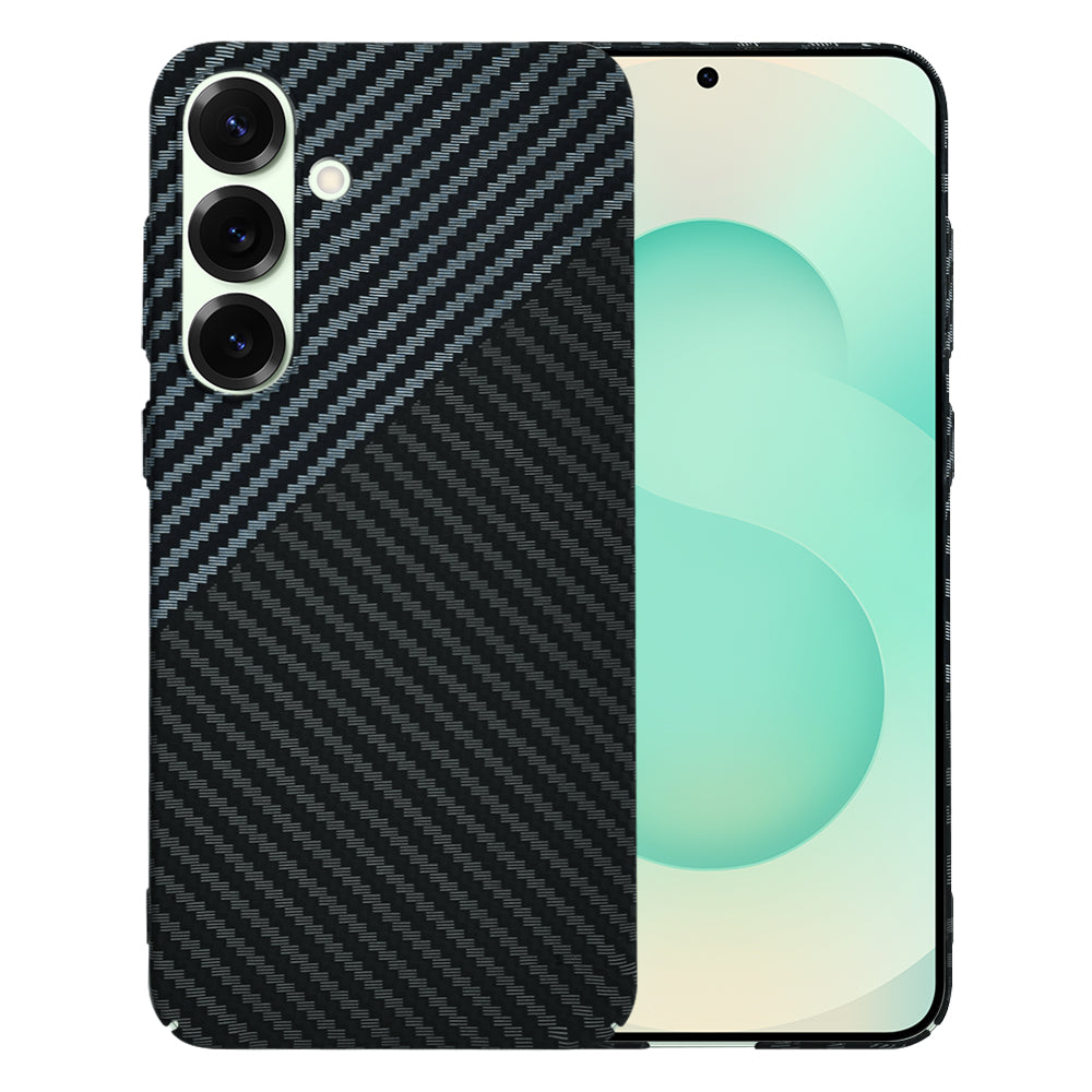 Pouzdro pro Samsung Galaxy S25+ S936, Techsuit, Carbonite FiberShell, Černě šedé