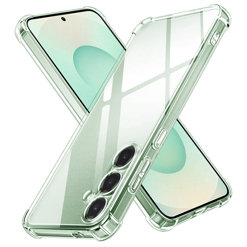 Pouzdro pro Samsung Galaxy S25+ S936, Techsuit, nárazuvzdorné průhledné, transparentní