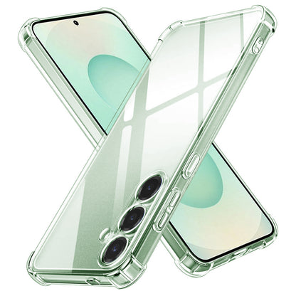 Pouzdro pro Samsung Galaxy S25+ S936, Techsuit, nárazuvzdorné průhledné, transparentní