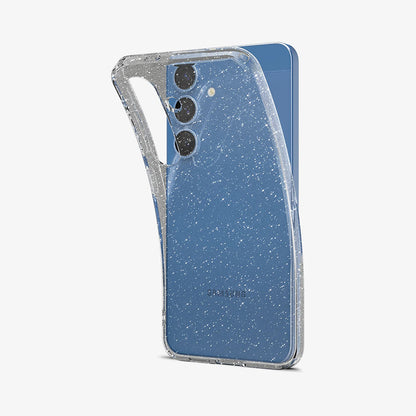 Pouzdro pro Samsung Galaxy S25 S931, Spigen, Liquid Crystal Glitter, Průhledné ACS08997