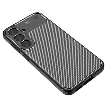 Pouzdro pro Samsung Galaxy S25 S931, Techsuit, CarbonFiber, Černé
