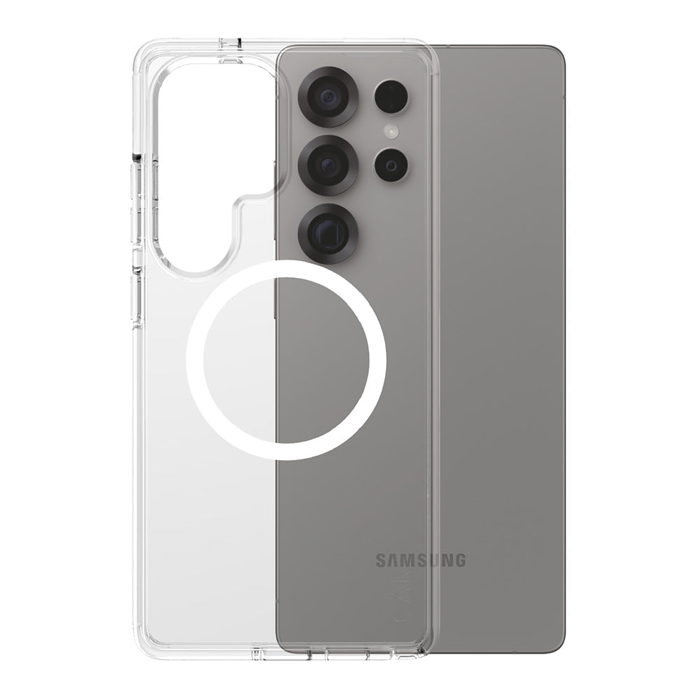 Pouzdro pro Samsung Galaxy S25 Ultra S938, PanzerGlass, Care Urban Combat, Bílá Transparentní