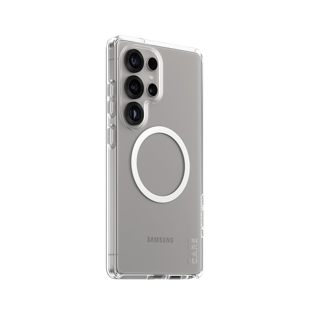 Pouzdro pro Samsung Galaxy S25 Ultra S938, PanzerGlass, Care Urban Combat, Bílá Transparentní