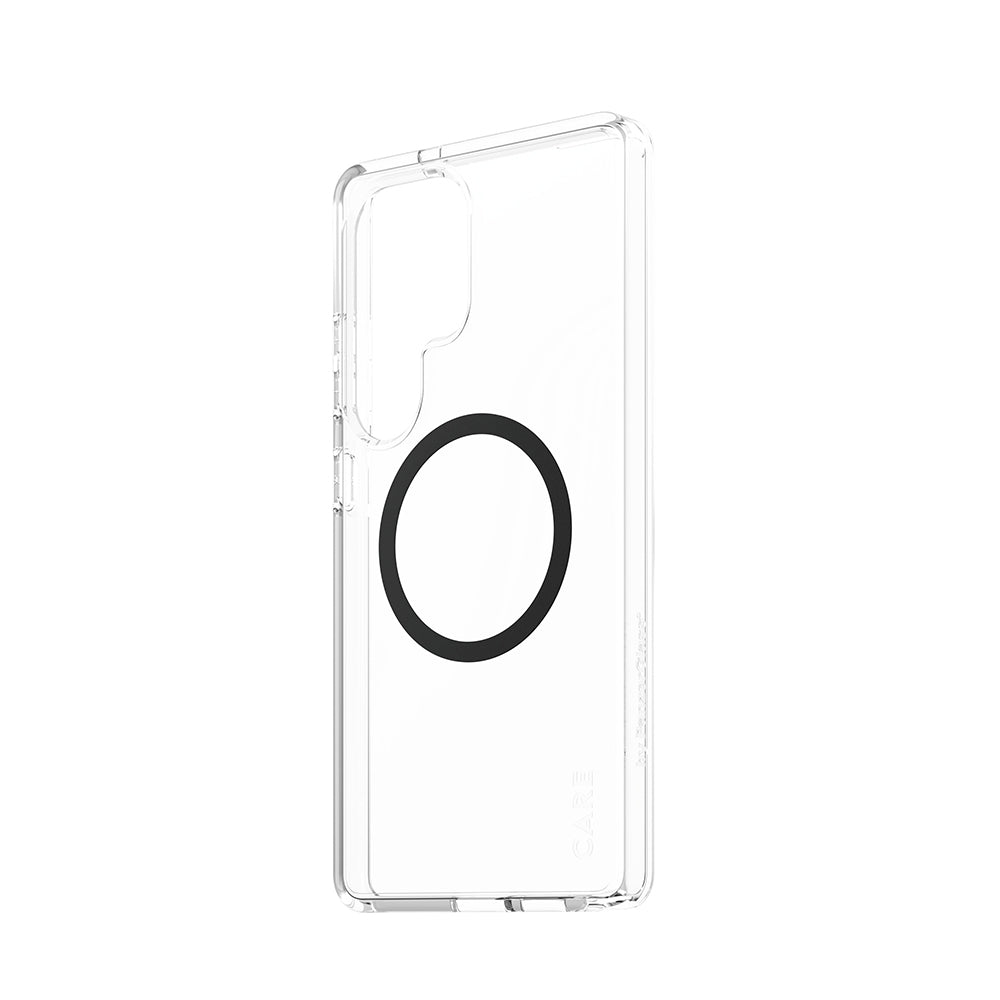 Pouzdro pro Samsung Galaxy S25 Ultra S938, PanzerGlass, Care Urban Combat, Černá průhledná